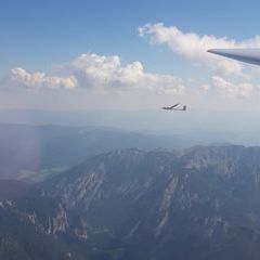 Flugwegposition um 13:34:59: Aufgenommen in der Nähe von Tragöß-Sankt Katharein, Österreich in 2694 Meter
